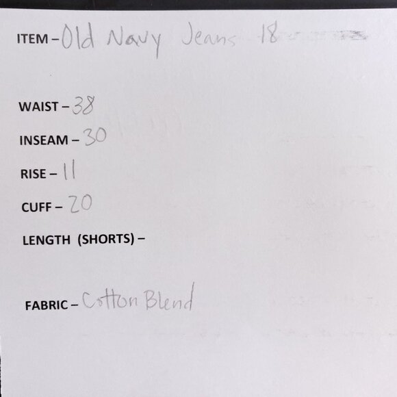 Old Navy Bootcut Jeans Women's Size 18 Dark Wash Stretch - Picture 6 of 7